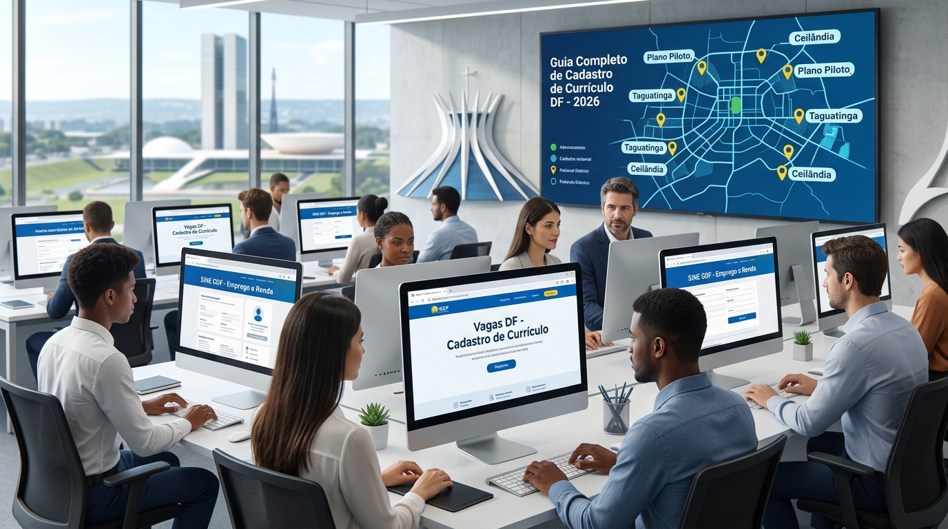 Lista de Sites para Cadastrar Currículo no Distrito Federal em 2026